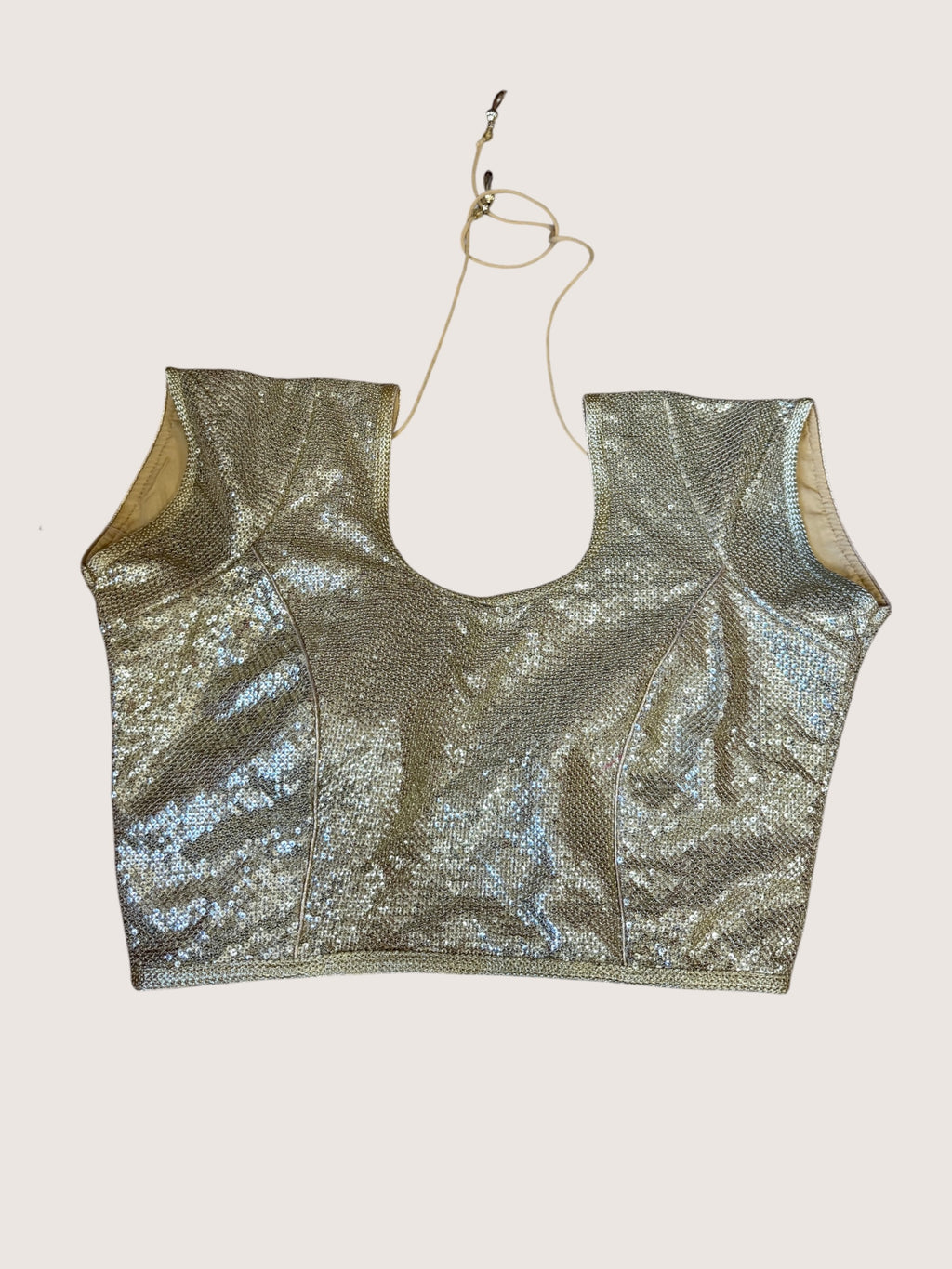 Sequins Gold Blouse