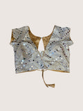 Silver & Gold Mirror Blouse