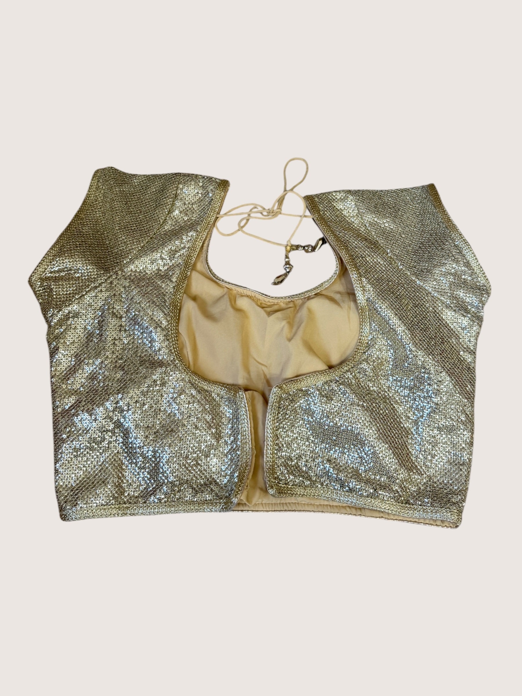 Sequins Gold Blouse