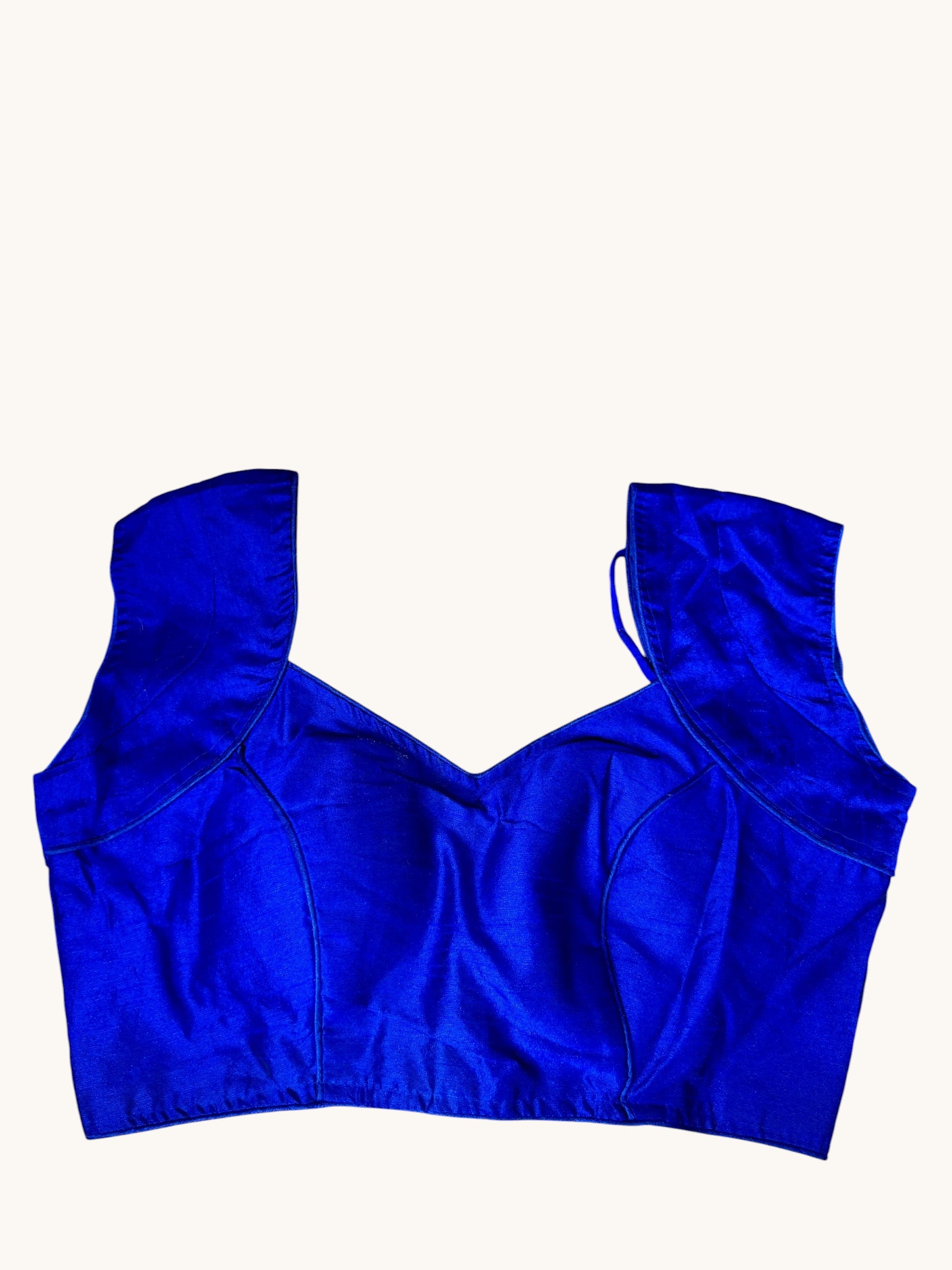 Electric Blue Blouse