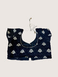 Black Embroidered Indian Blouse
