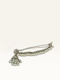 Ivory Pearl Kundan-Style Earring Chains
