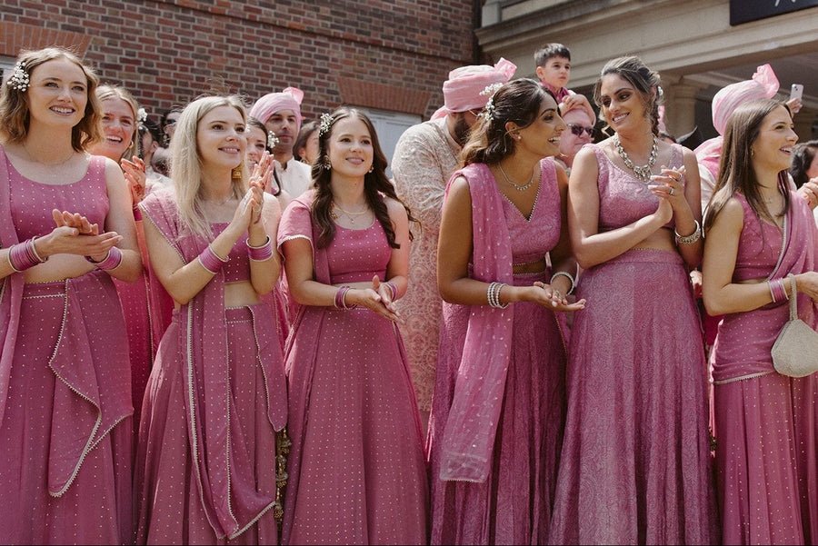 Matching Bridesmaids