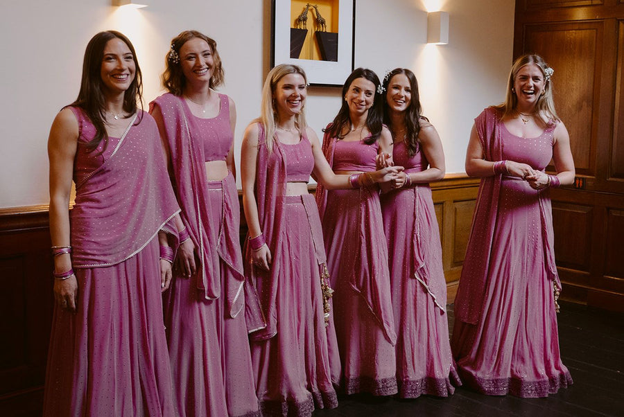 Matching Bridesmaids